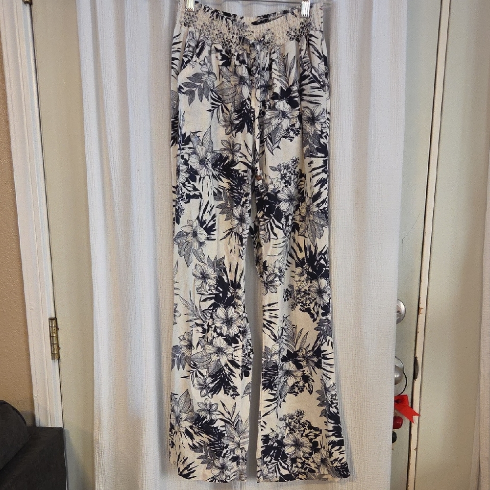 Floral Print Women's Pants